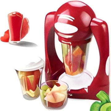 Smoothie Maker Mixer Blender Bottle Cup Blender Healthy Drink Fruit Ice Crusher Slush Maker(random Color)