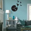 3d Wooden Flying Bird Wall Clock