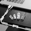 40 Pcs Smart Cable Organizer Desktop And Workstation Cord Clips / Cable Clips Organizer Desk Mouse Cable Wire Holder